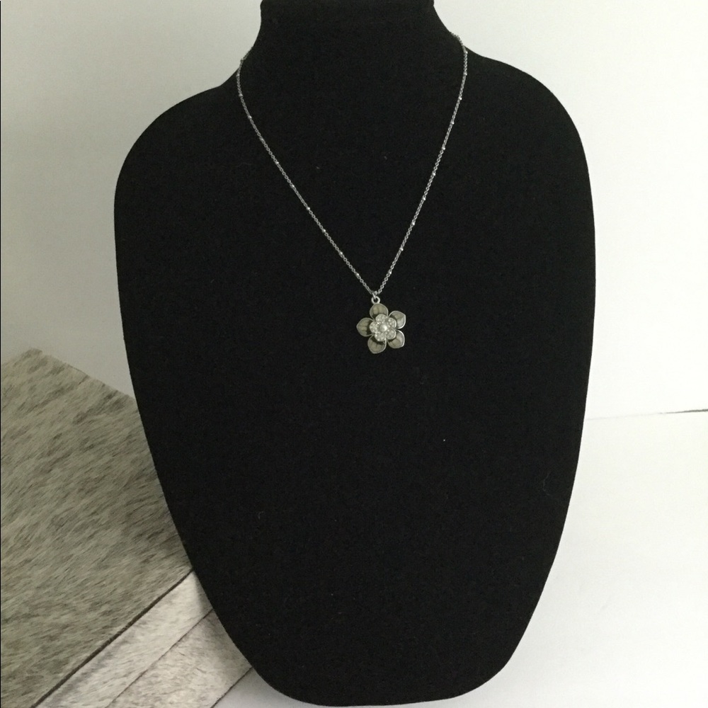 Lia Sophia Flower Necklace